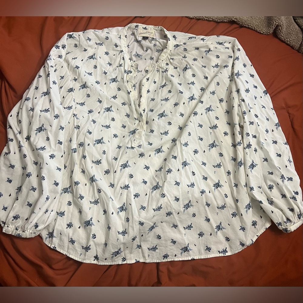Universal Thread Womens Boho Peasant Blouse
